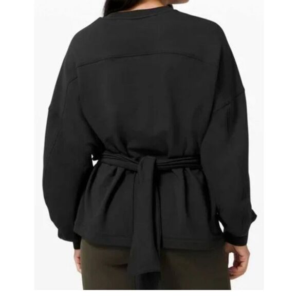 Lululemon Black Bound to Bliss Pullover size M/L - Picture 7 of 7